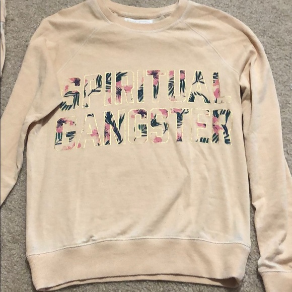 Spiritual Gangster Sweaters - HOLD: Spiritual gangster crew neck